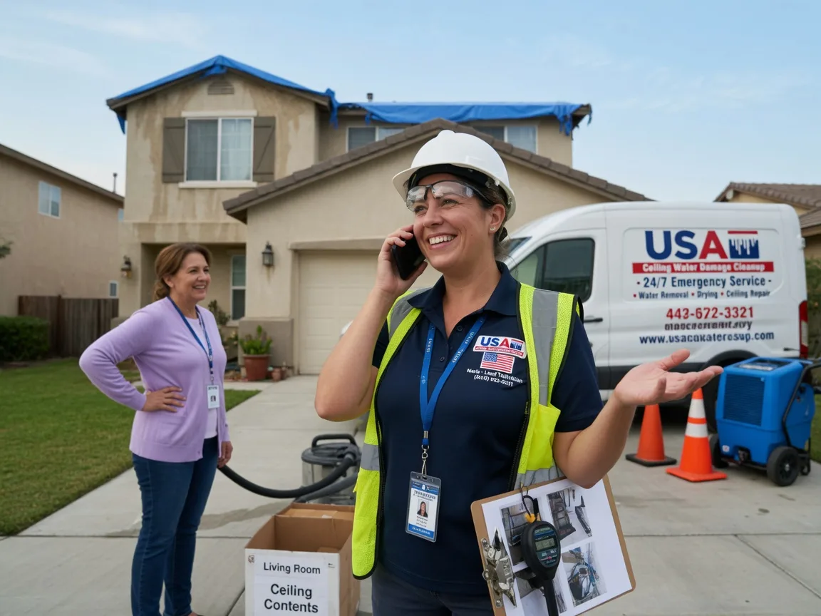 Ceiling Water Damage Restoration Point, TX FAQs